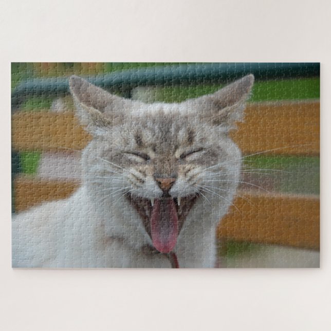 quebra-cabeça de gato fazenda (Horizontal)