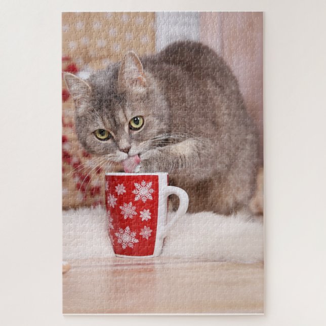 Quebra-cabeça de Gato Gato (Vertical)