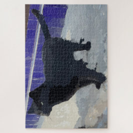 Quebra-cabeça de Gato Negro