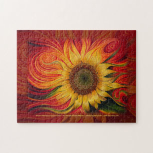 Quebra-cabeça de Girasol Dinámico (girassol