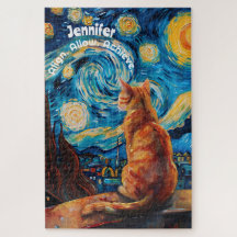 Quebra-cabeça de Gogh Starry Night