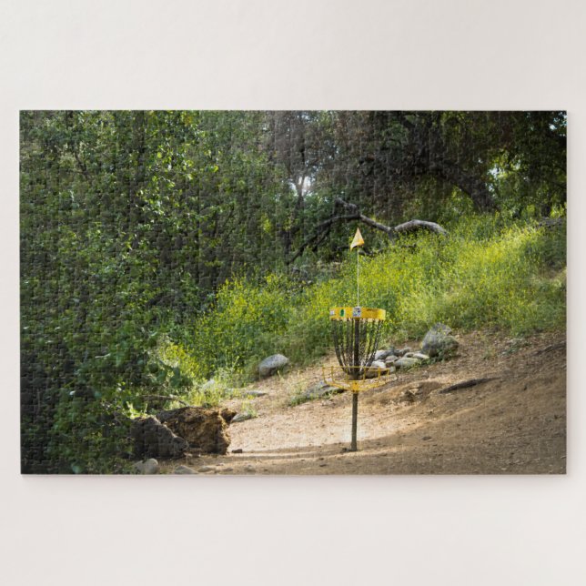 Quebra-cabeça de Golf de Disco (Horizontal)