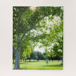 Quebra-cabeça de Golf em Disco da Floresta Gelada