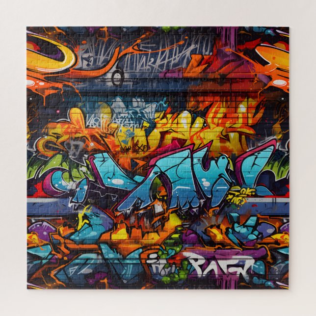 Quebra-cabeça de grafite (Vertical)