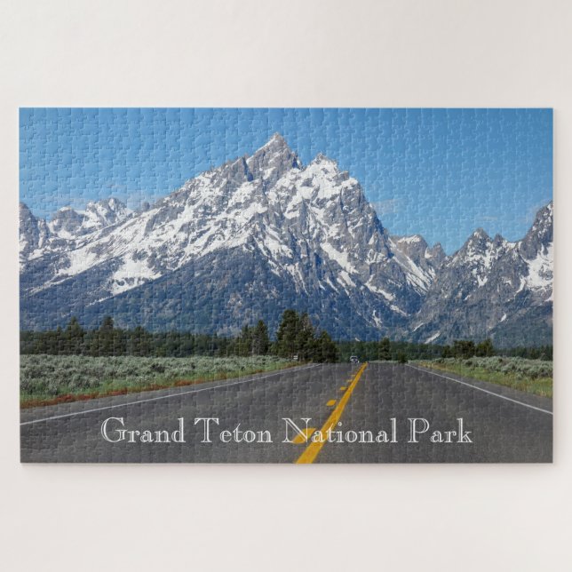 Quebra-cabeça de Grand Tetons (Horizontal)