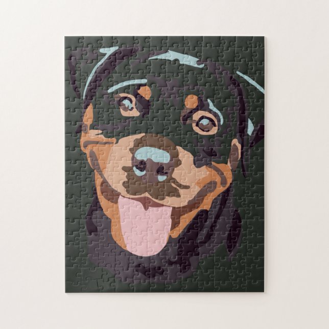 Quebra-cabeça de guisado rottweiler (Vertical)