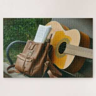 quebra-cabeça de guitarra