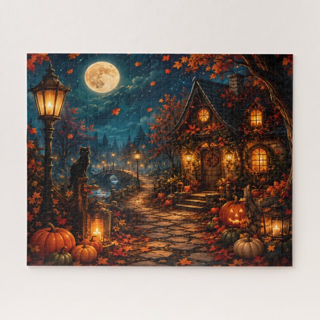 Quebra-cabeça de Halloween (Horizontal)