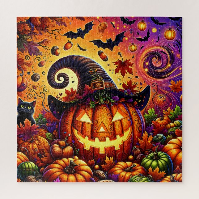 Quebra-cabeça de Halloween (Vertical)