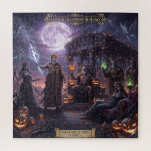 Quebra-cabeça de Halloween da Mitologia Grega e Ro