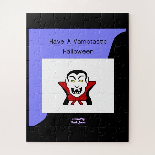 Quebra-cabeça de Halloween de 11" X 14" (Vertical)