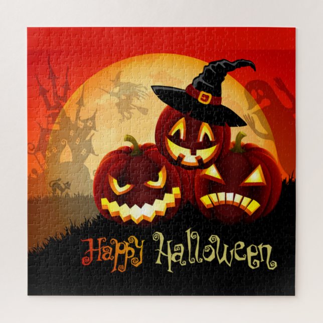 Quebra-cabeça de Halloween Jigsee (Vertical)