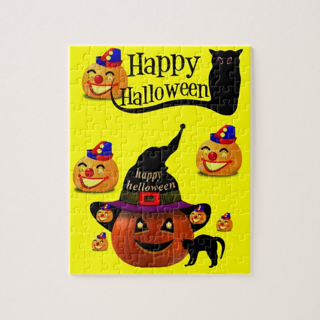 Quebra-cabeça de Halloween Jigsee (Vertical)