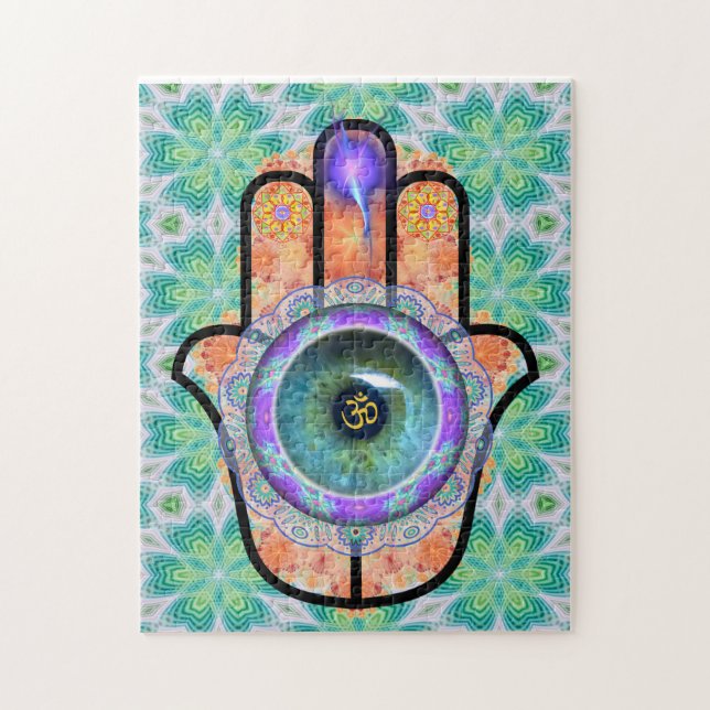 quebra-cabeça de Hamsa Harmony (Vertical)
