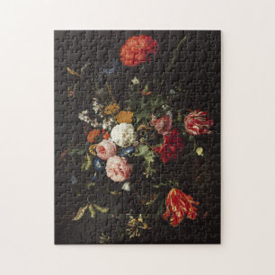 Quebra-cabeça de Heem Flower Vase Painting