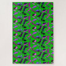 Quebra-cabeça de história calçado