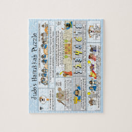 Quebra-cabeça de História de Hanukkah 8 X 10 Perso