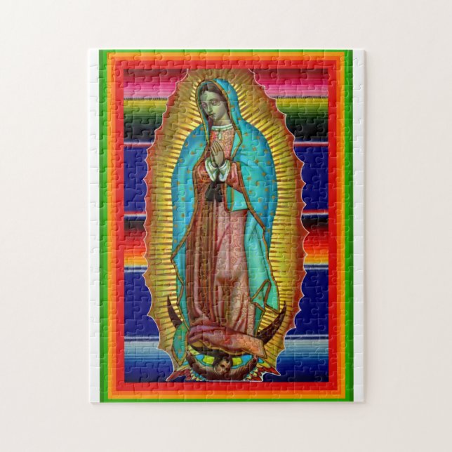 Quebra-cabeça de imagem de Guadalupe Zarape (Vertical)
