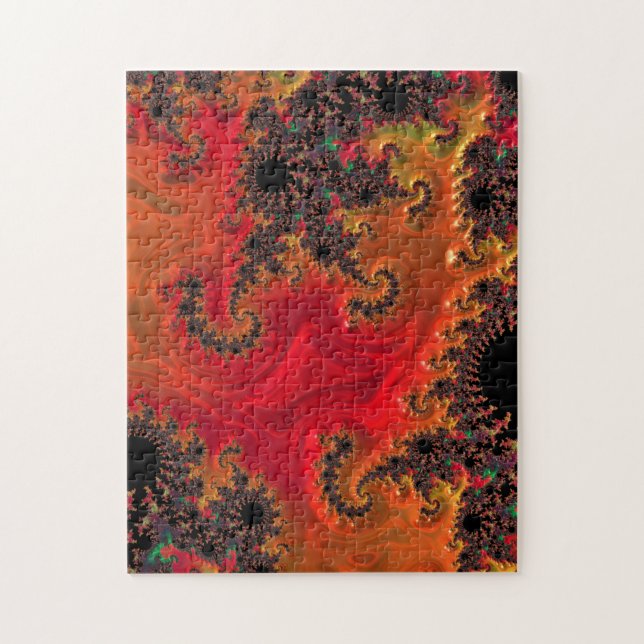 Quebra-cabeça de Incêndio e Beleza (Vertical)