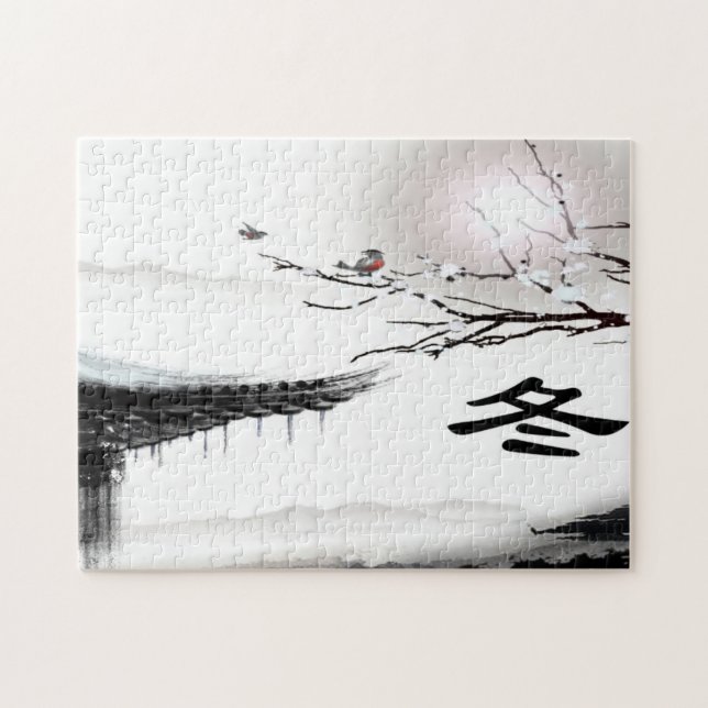 Quebra-cabeça de inverno (Horizontal)