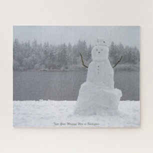 Quebra-cabeça de Inverno de Inverno de Paisagem Qu
