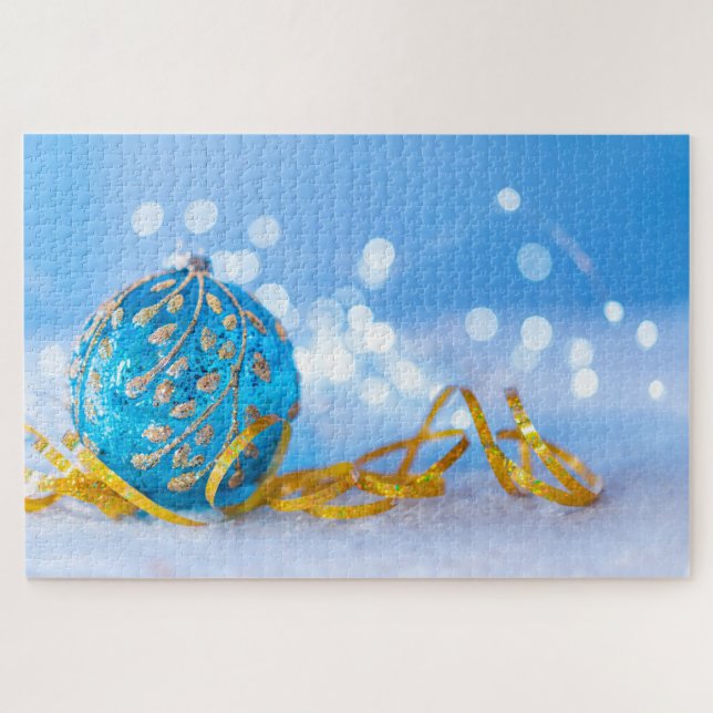 Quebra-cabeça de inverno de Natal (Horizontal)