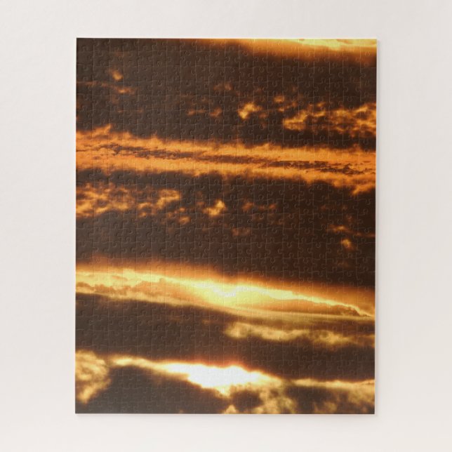 Quebra-cabeça de inverno sunset (Vertical)