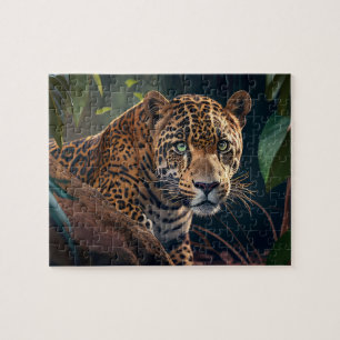 Quebra-cabeça de Jaguar Jigsee - Selva