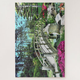 Quebra-cabeça de Jardim Japonês Tranquilo