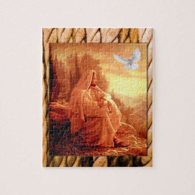 Quebra-cabeça de Jesus Cristo (Vertical)