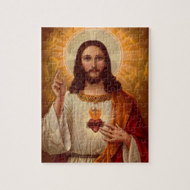 Quebra-cabeça de Jesus Cristo (Vertical)