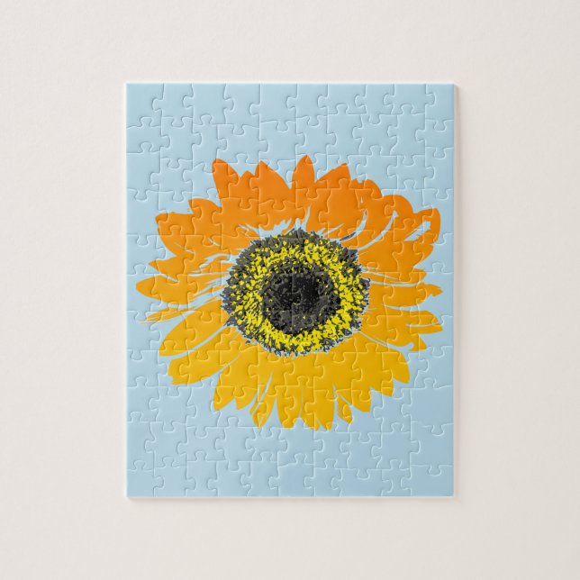 Quebra-cabeça DE JIGSAW ART ART SUNFLOWER (Vertical)