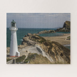 Quebra-cabeça de Jigsaw da Nova Zelândia - farol