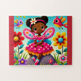 QUEBRA-CABEÇA DE JIGSAW: "FAIRY AND BIRDS"