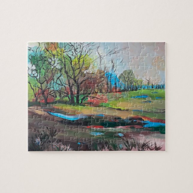 Quebra-cabeça de Jigsaw - Paisagem muito Bonito po (Horizontal)