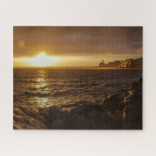 Quebra-cabeça de Jigsaw - Sunset over Piran