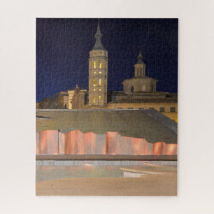 Quebra-cabeça de Jigsaw Zaragoza Plaza Del Pilar