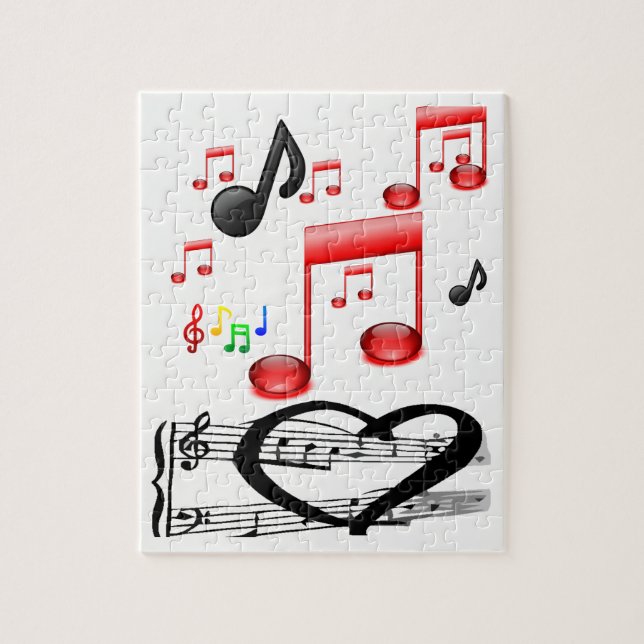 Quebra-cabeça de Jigserra de Músico (Vertical)