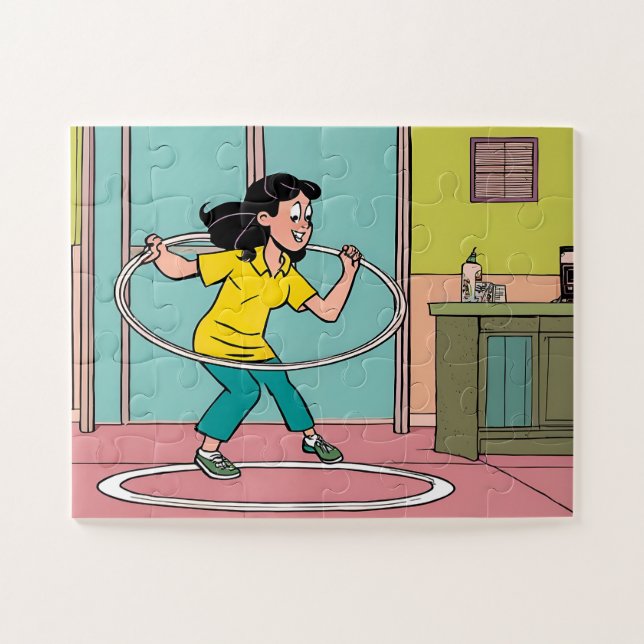 Quebra-cabeça de Jigserra do Criança com Caixa de  (Horizontal)