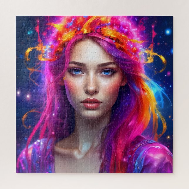 Quebra-cabeça de Jigseru - Retrato para Meninas (Vertical)