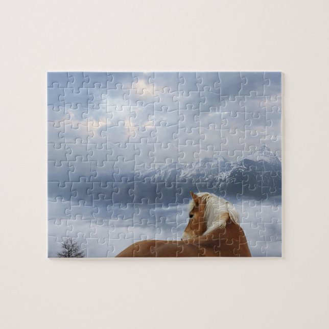 Quebra-cabeça de Jogo de Cavalo (Horizontal)