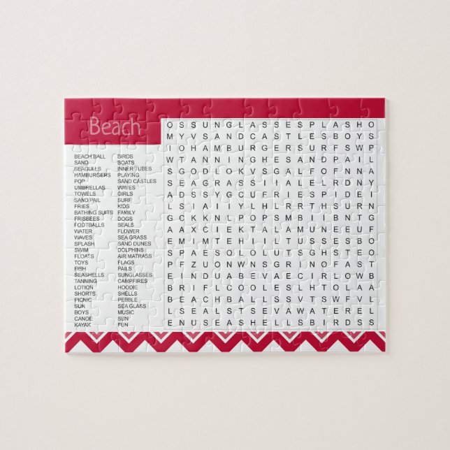 Quebra-cabeça de Jogo do Word (Horizontal)