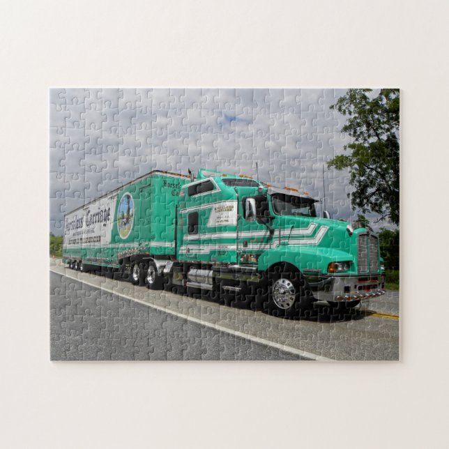 Quebra-cabeça de Kenworth da carruagem Horseless (Horizontal)