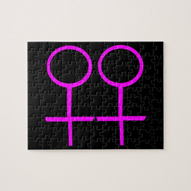 Quebra-cabeça de lentes lésbicas (Horizontal)