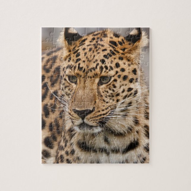 Quebra-cabeça de Leopardo (Vertical)
