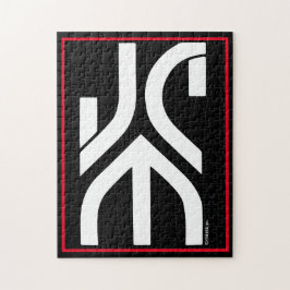 Quebra-cabeça de Logotipo Estilizado JCM