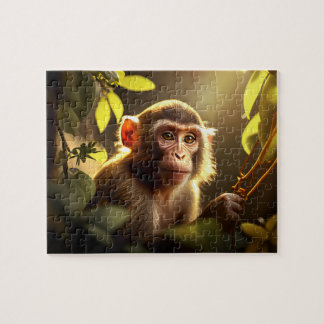 Quebra-cabeça de Macaco Jigserra - Selva