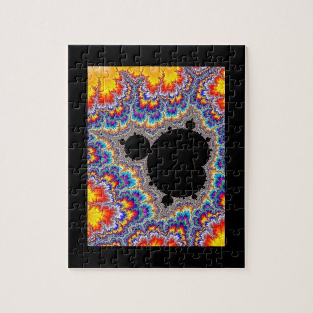 Quebra-cabeça de Mandelbrot Fractal (Vertical)