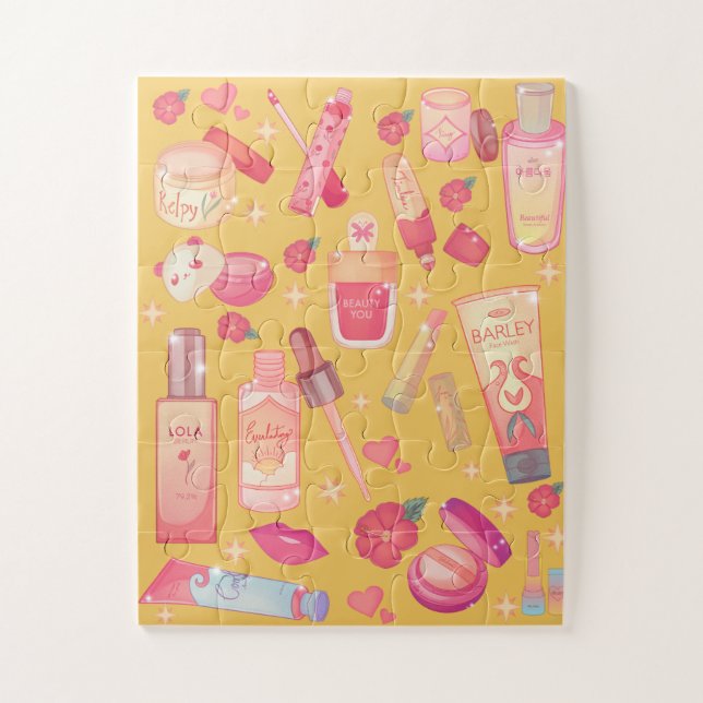 quebra-cabeça de maquiagem (Vertical)