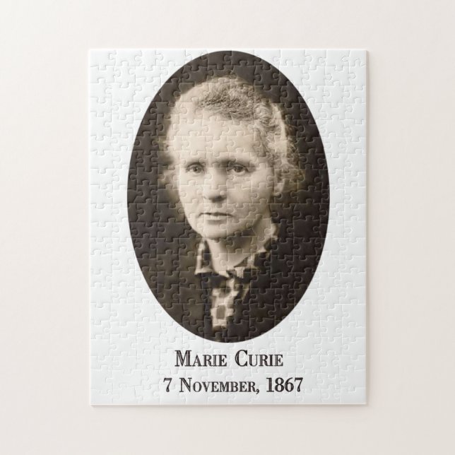 Quebra-cabeça de Marie Curie (Vertical)